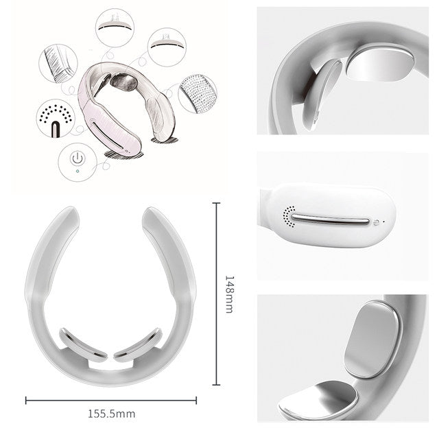 Masajeador cervical inteligente